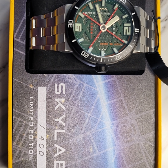 Nubeo Skylab Skeleton Automatic Watch,Primordial, Limited Edition, 242/400, 48mm - Picture 2 of 15